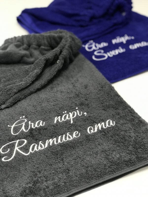 saunaseelik-tikandiga-ära näpi-nime- tikkimine- kingitus mehele-tikimki