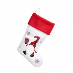 Päkapikusokk nimetikandiga-jõulusokk päkapikuga- suur jõulusokk